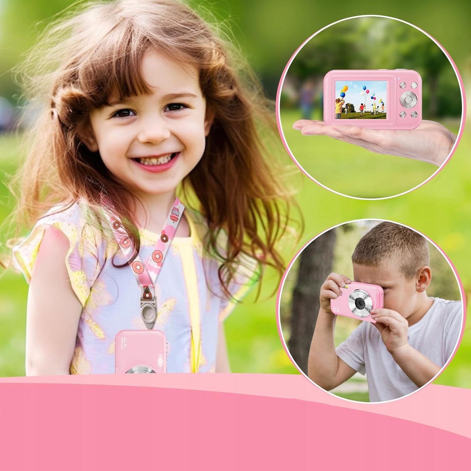 CAMERA DIGITAL CAMERA 16X FOR CHILDREN TOY GAMES 44MP +32GB Manufacturer code 5904044911450