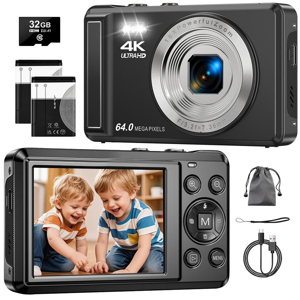 CAMERA DIGITAL CAMERA UHD 4K 64MP DIGITAL ZOOM 16X CAMERA