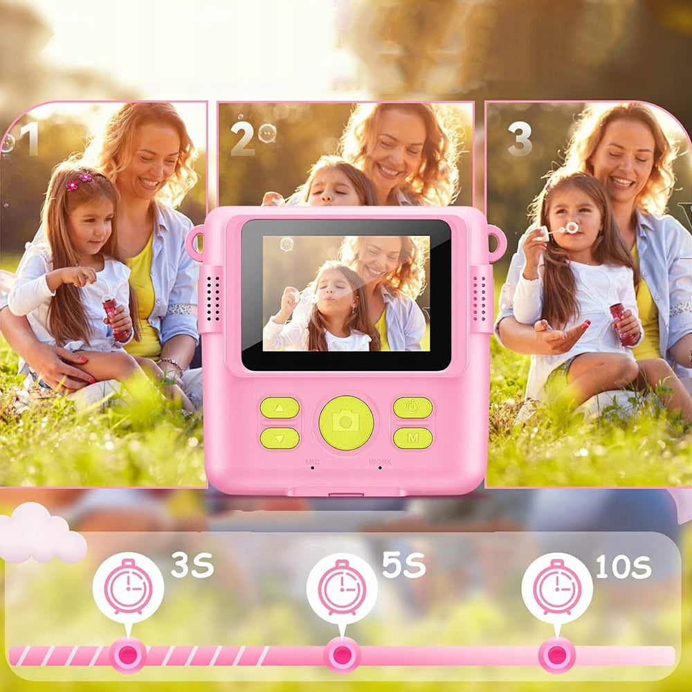 CAMERA FOR CHILDREN DIGITAL INSTANT PRINTING PRINTŚ 32 GB Brand no brand