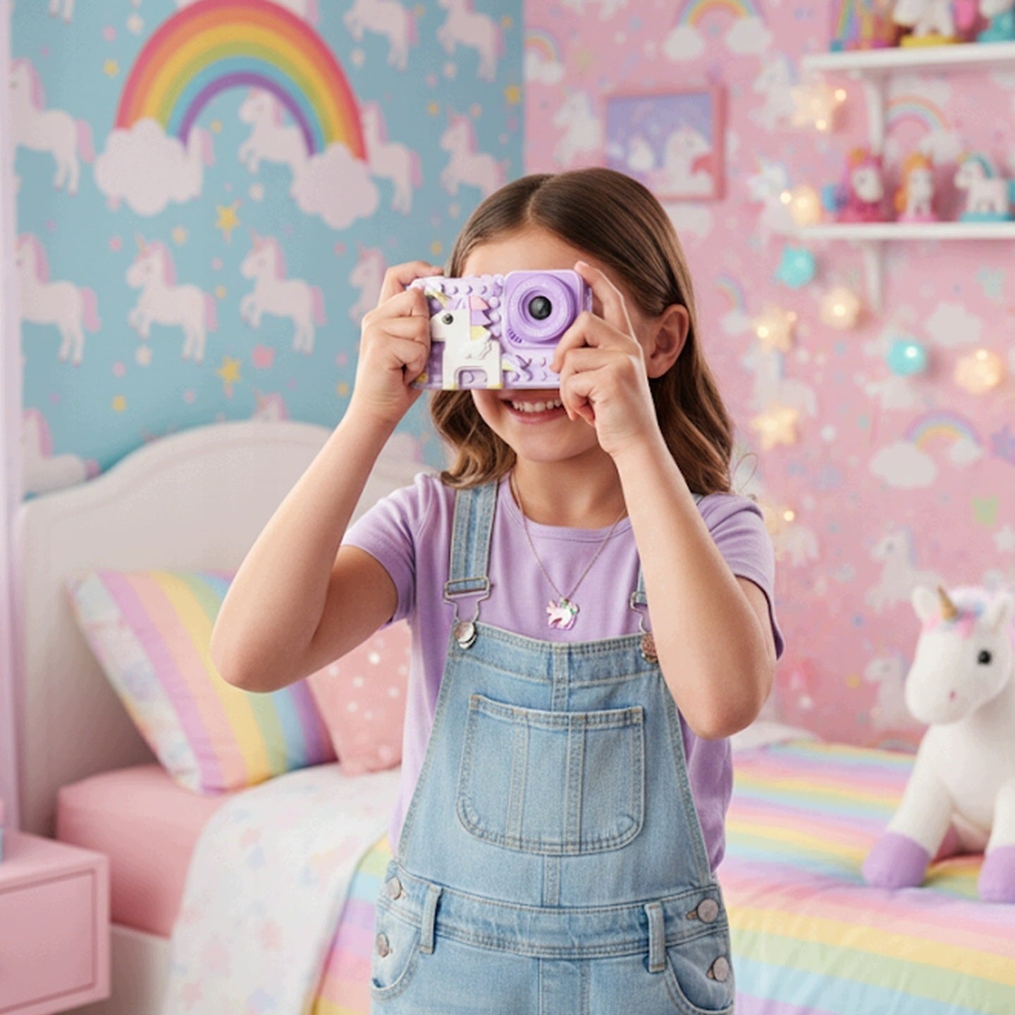 CAMERA FOR CHILDREN DIGITAL PHOTO 40Mpx TOY GAMES SOLID + FREEBIE Packaging status original