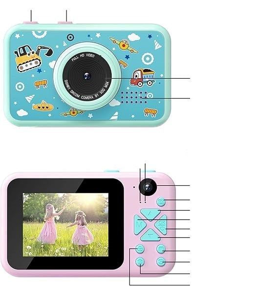 CAMERA FOR CHILDREN FROM 3 YEARS DIGITAL VIDEO CAMERA BLUE Manufacturer code B09YPXR2PD