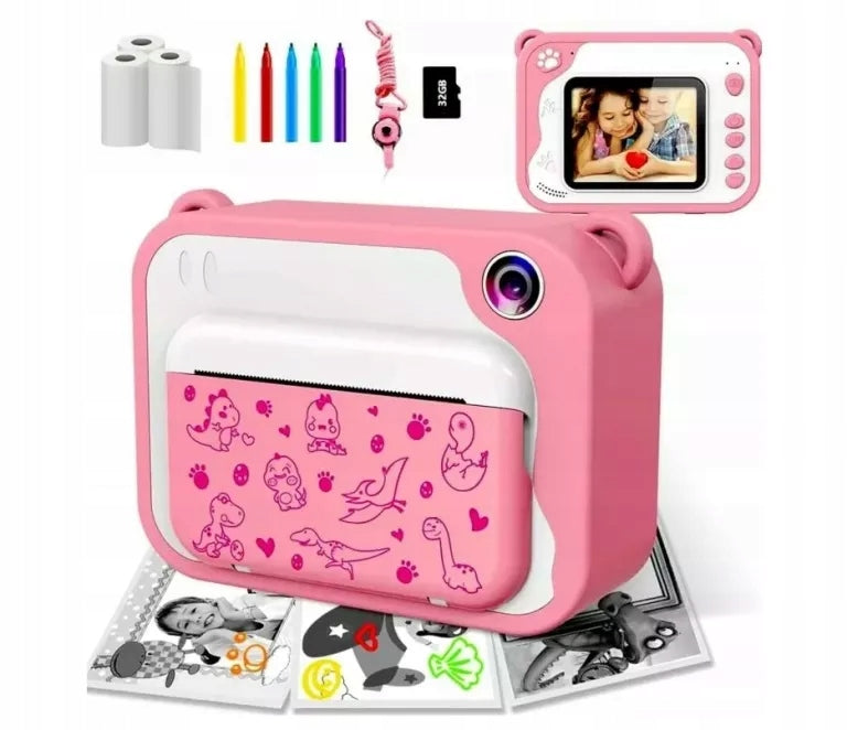 CAMERA FOR CHILDREN ULEWAY P81 INSTANT PRINTING ROSES
