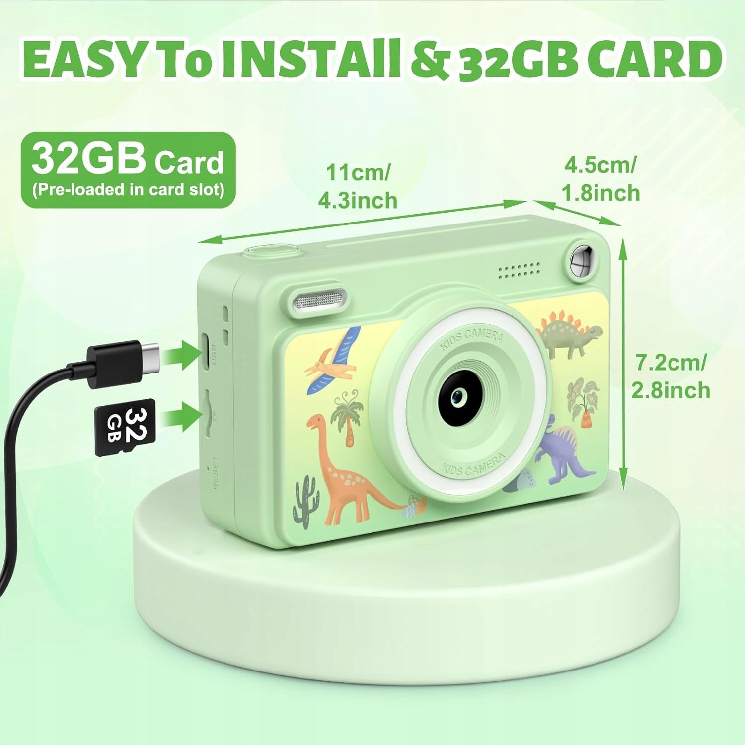 CAMERA FOR INSTANT PHOTOS OF PRINTS FOR CHILDREN Manufacturer code 0000991420887