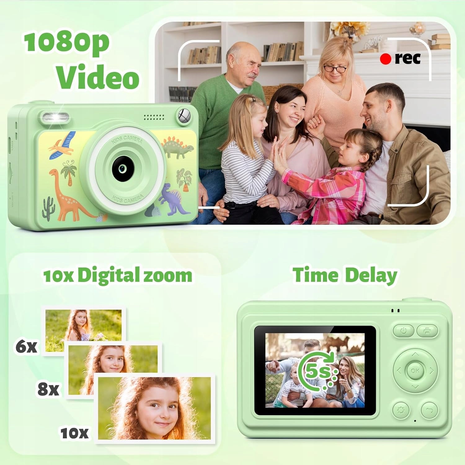 CAMERA FOR INSTANT PHOTOS OF PRINTS FOR CHILDREN Packaging status original