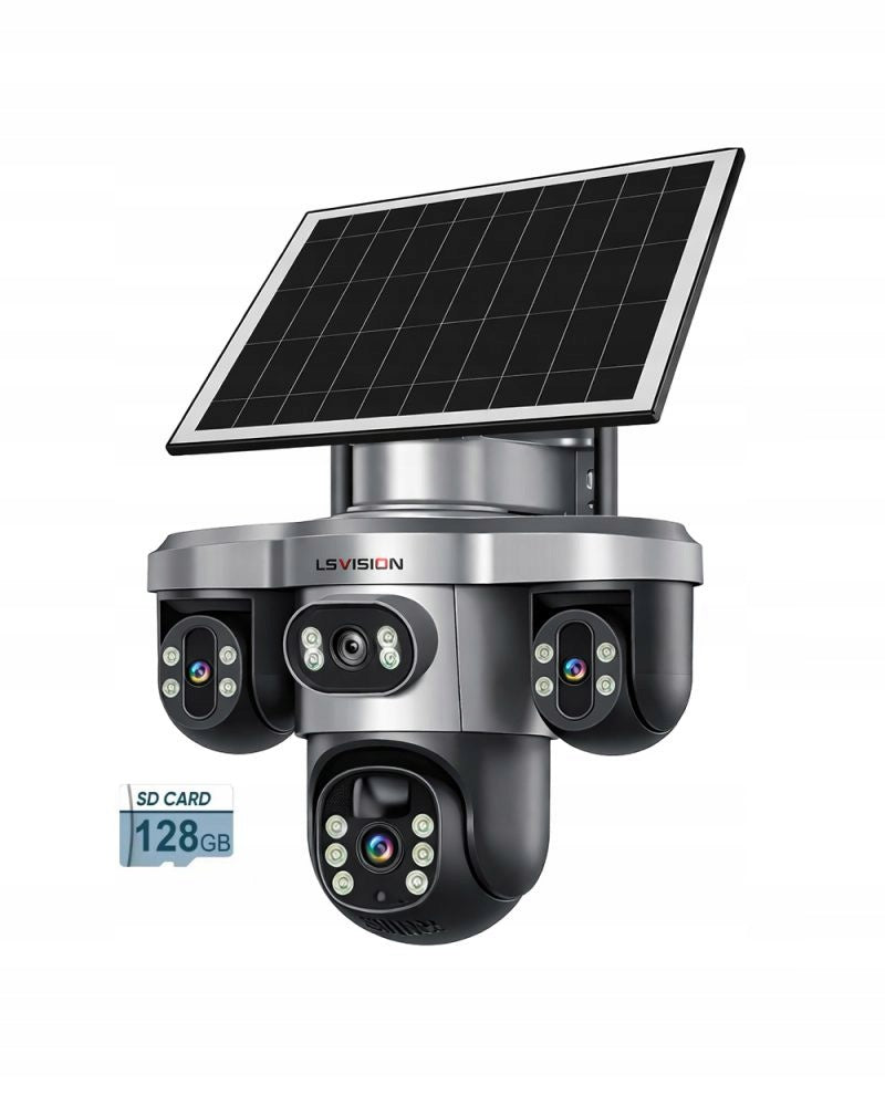 CAMERA LS VISION SOLAR BATTERY WIRELESS ROTATING MONITORING K