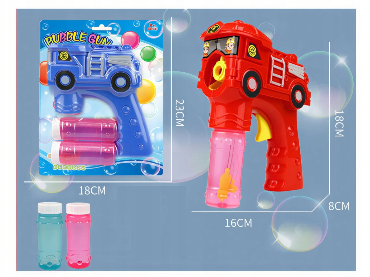 CAMERA MACHINE BUBBLE GUN SOAP BUBBLES FIRE BRIGADE AUTO Packaging status original