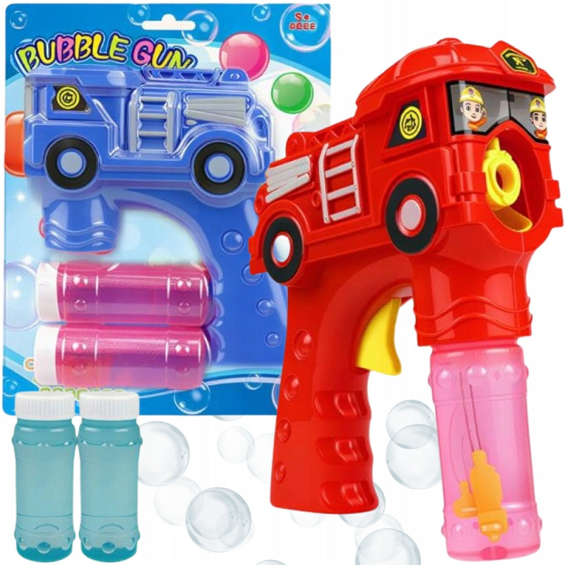 CAMERA MACHINE BUBBLE GUN SOAP BUBBLES FIRE BRIGADE AUTO