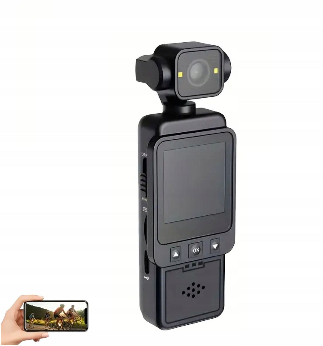 CAMERA MINI VIDEO RECORDER WIFI HD 1080 MOTION DETECTION NIGHT VISION-LCD