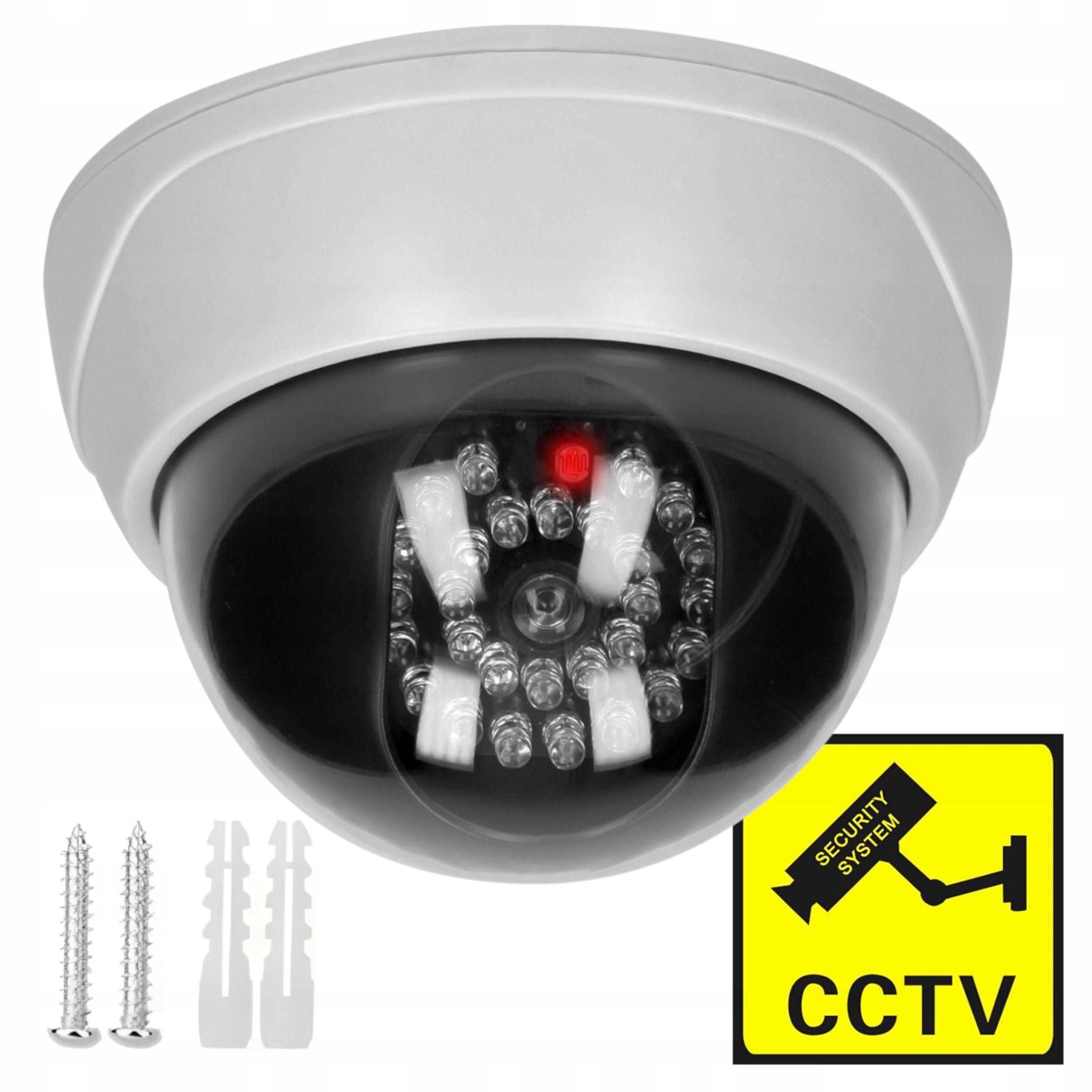 CAMERA MOCK CAMERA Security Camera with INFRARED Battery Operated LEDs