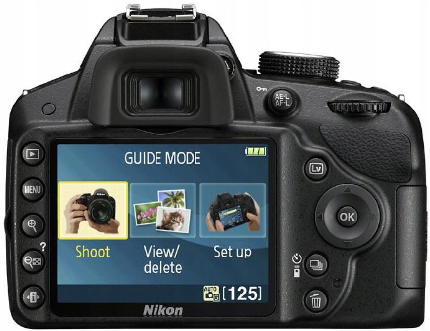 CAMERA NIKON D3200 LENS AF-S 18-105 VR stabilization Manufacturer code 42134713