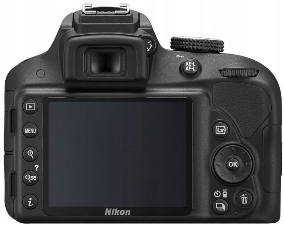 CAMERA NIKON D3300 LENS AF-S 18-55 VR +BAG Manufacturer code VBA390K001