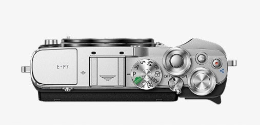 CAMERA OLYMPUS E-P7 BODY black Model E-P7 Body SREBRNY