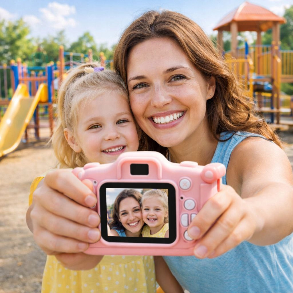 CAMERA PINK FOR CHILDREN DOG 40MP SELFIE + VIDEO 1080P Manufacturer code NC037