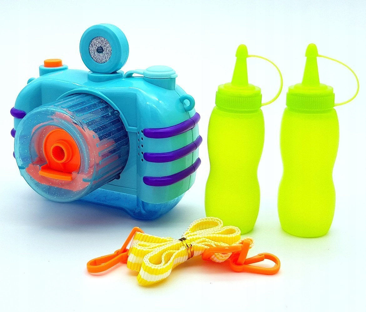 CAMERA SOAP BUBBLE MACHINE BUBBLE LIQUID PHOTO Kid's age 3＋ years