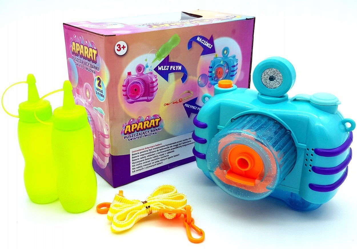 CAMERA SOAP BUBBLE MACHINE BUBBLE LIQUID PHOTO Kind machine