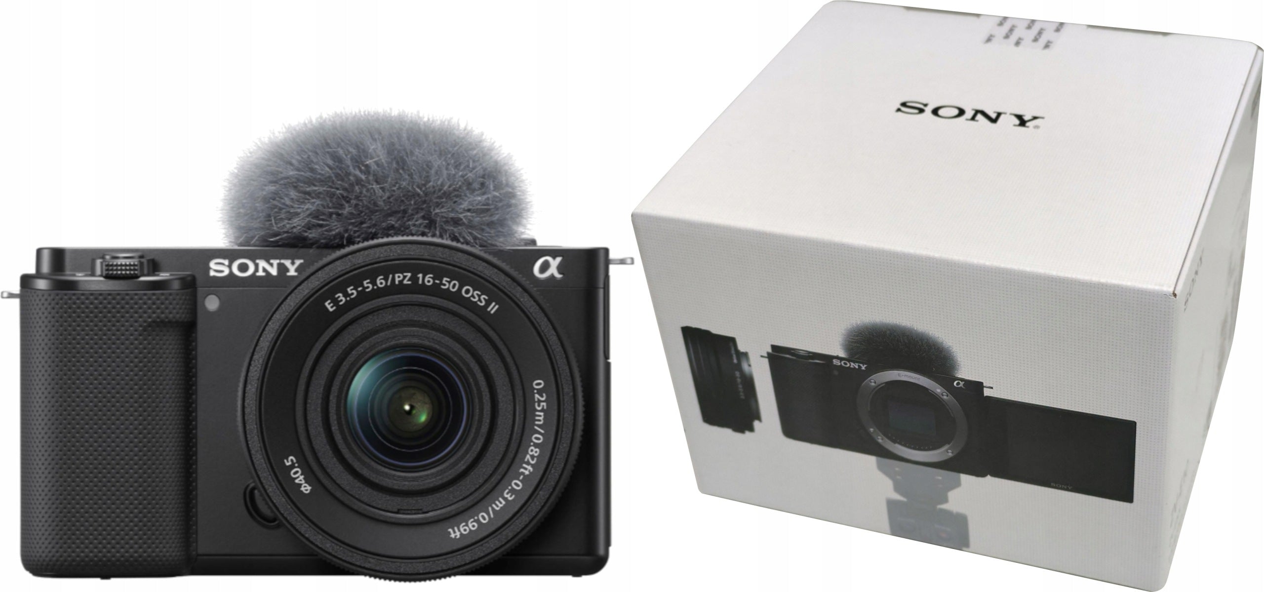 CAMERA SONY ZV-E10 CMOS + LENS 16-50MM F/3.5-5.6 BLACK
