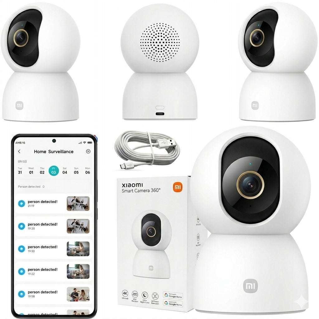 CAMERA XIAOMI C302 WIFI CAMERA 6 INDOOR HOME ROTATING ANDROID IOS