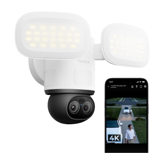 CAMERA tracking sensor angle 270degree LED3000lm 8Mpx 4K REOLINK TrackFlex