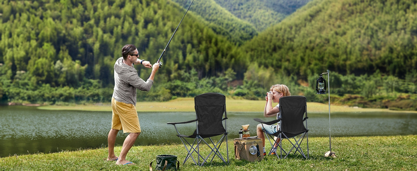 CAMPING CHAIR BLACK SONGMICS Manufacturer code GCB08BK
