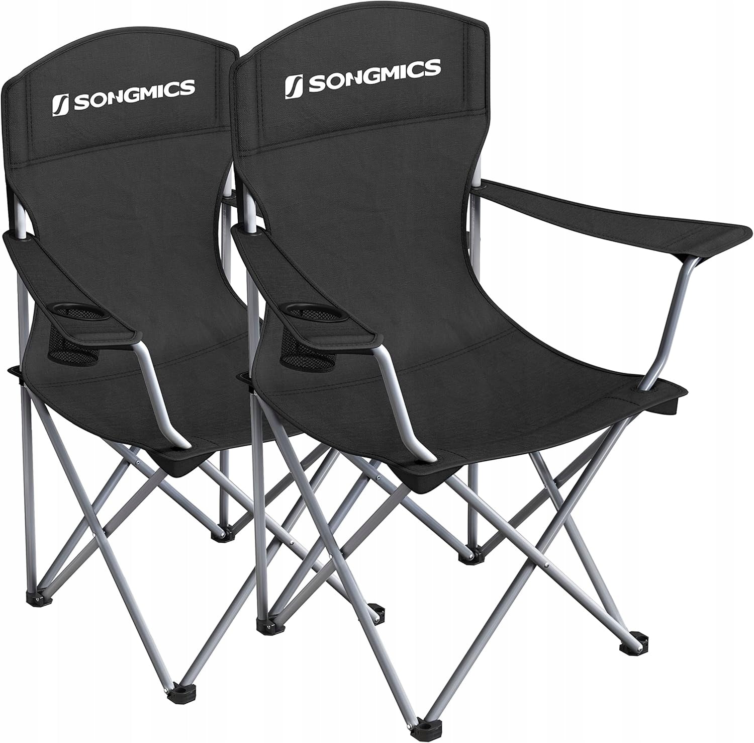 CAMPING CHAIR BLACK SONGMICS