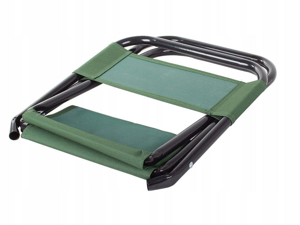CAMPING FOLDING HIKING FISHING CHAIR WITH BACKREST Color green