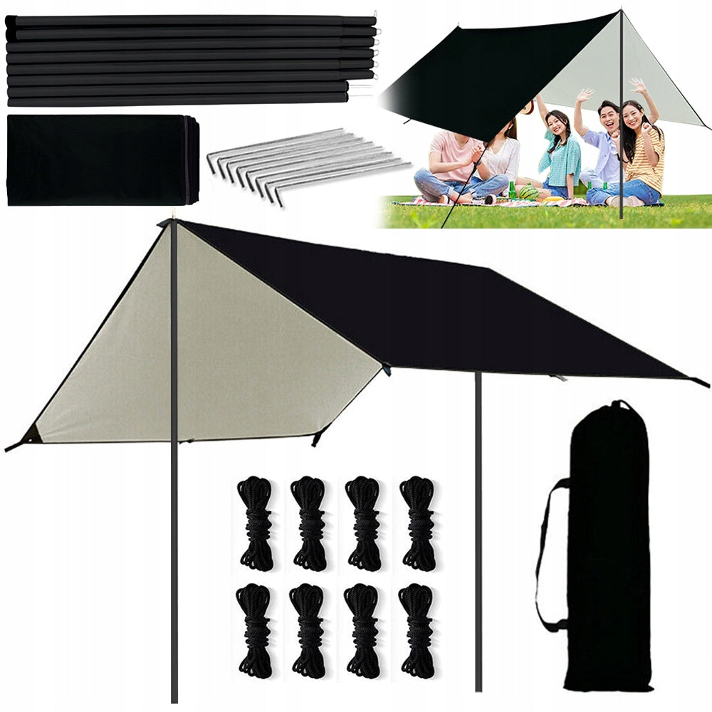 CAMPING SHEET WATERPROOF THERMAL 3x3M SUN SAIL