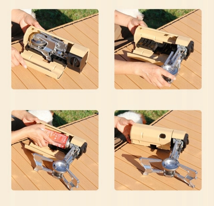 CAMPING STOVE FOLDING GAS TOURIST FOR CARTRIDGES 2,6KW Manufacturer code A4008