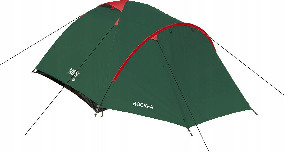 CAMPING TENT 3 PERSONS NILS CAMP ROCKER 345 x 210 x 130 cm