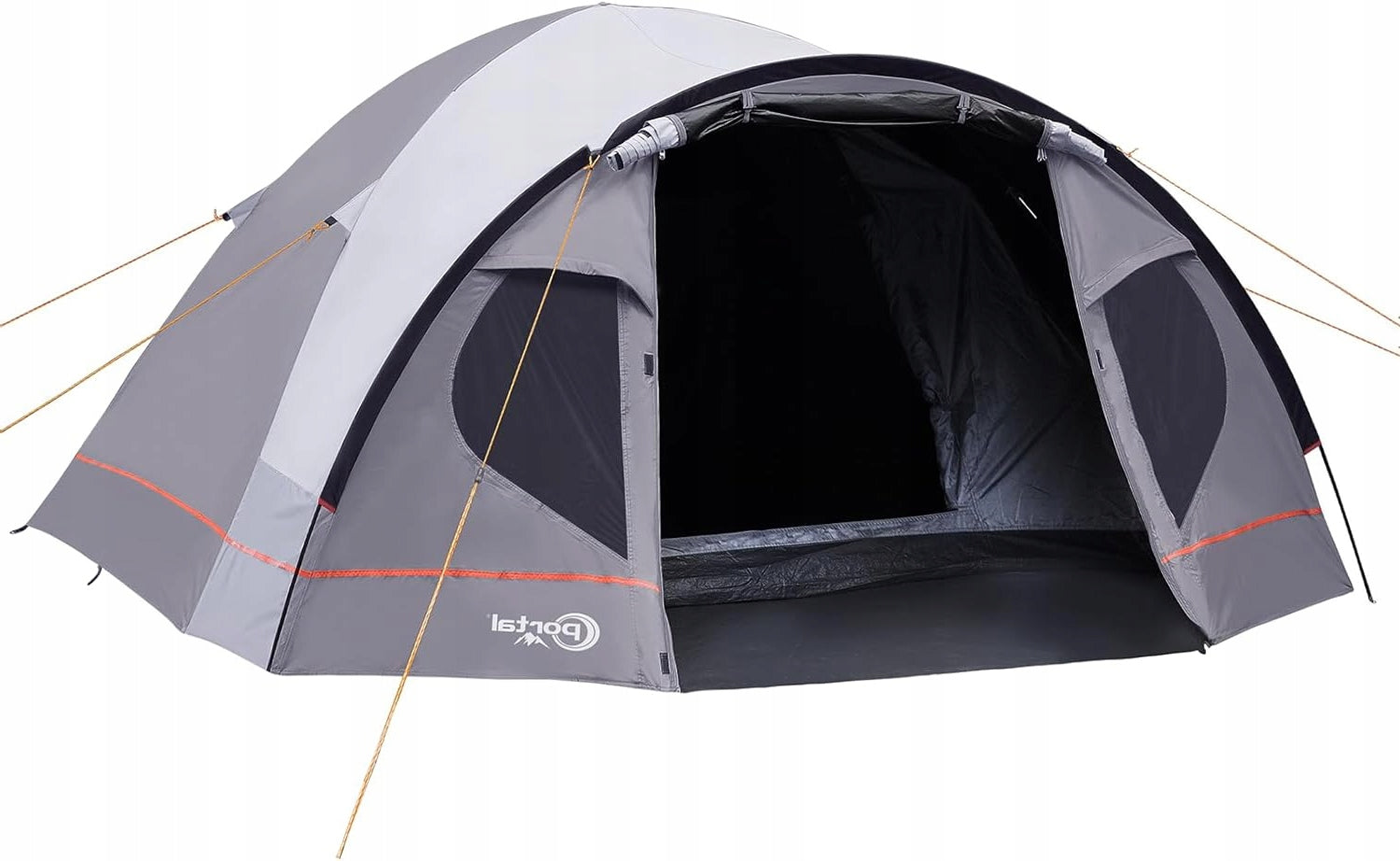 CAMPING TENT 4 PEOPLE WITH BLACKOUT WATERPROOF 4000MM