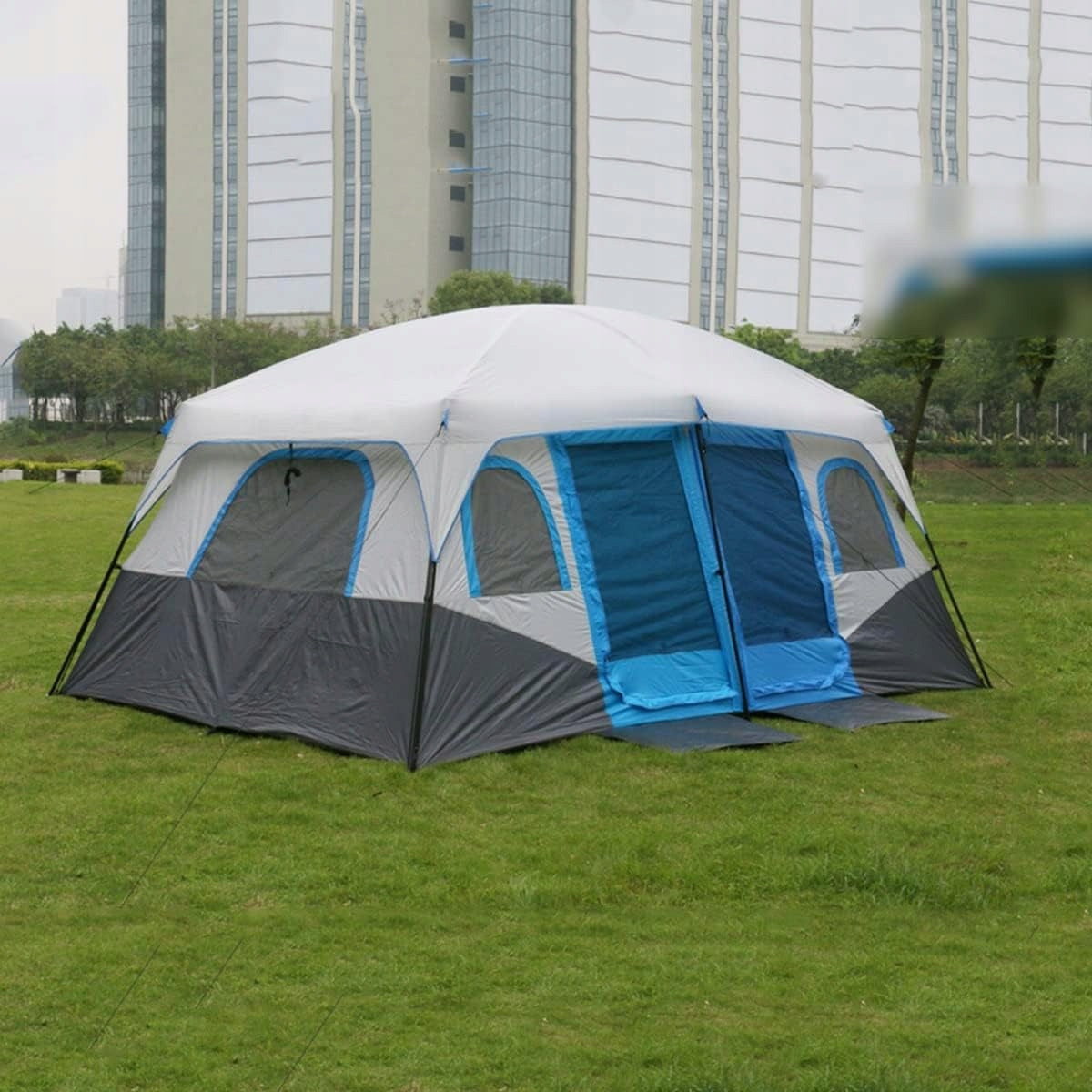 CAMPING TENT GENERIC WITH 2 ROOMS WATERPROOF DOME PORTABLE LARGE Manufacturer code B1S564B1S6