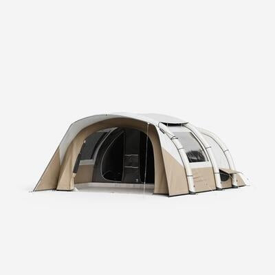CAMPING TENT INFLATABLE FRESH BLACK 6 - TOURIST PERSON QUECHUA AIR Packaging status original