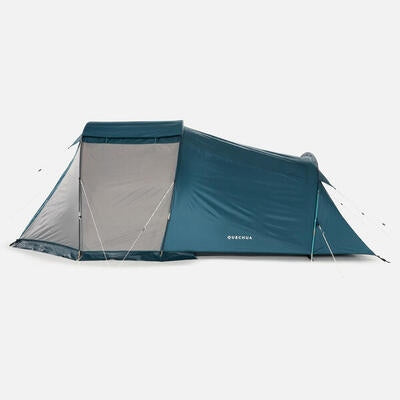 CAMPING TENT QUECHA XXL 4 PERSON VESTIBULE DARKENED BEDROOM Kind travel