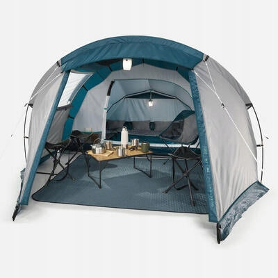 CAMPING TENT QUECHUA MH100 XXL 4 PERSON TUNNEL WITH VESTIBULE Brand Quechua