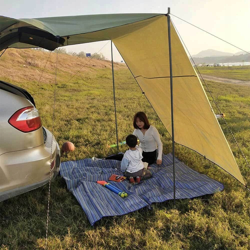 CAMPING TENT TARPAULIN, WATERPROOF FLOOR TARPAULIN, FOLDABLE Number of vestibules 1