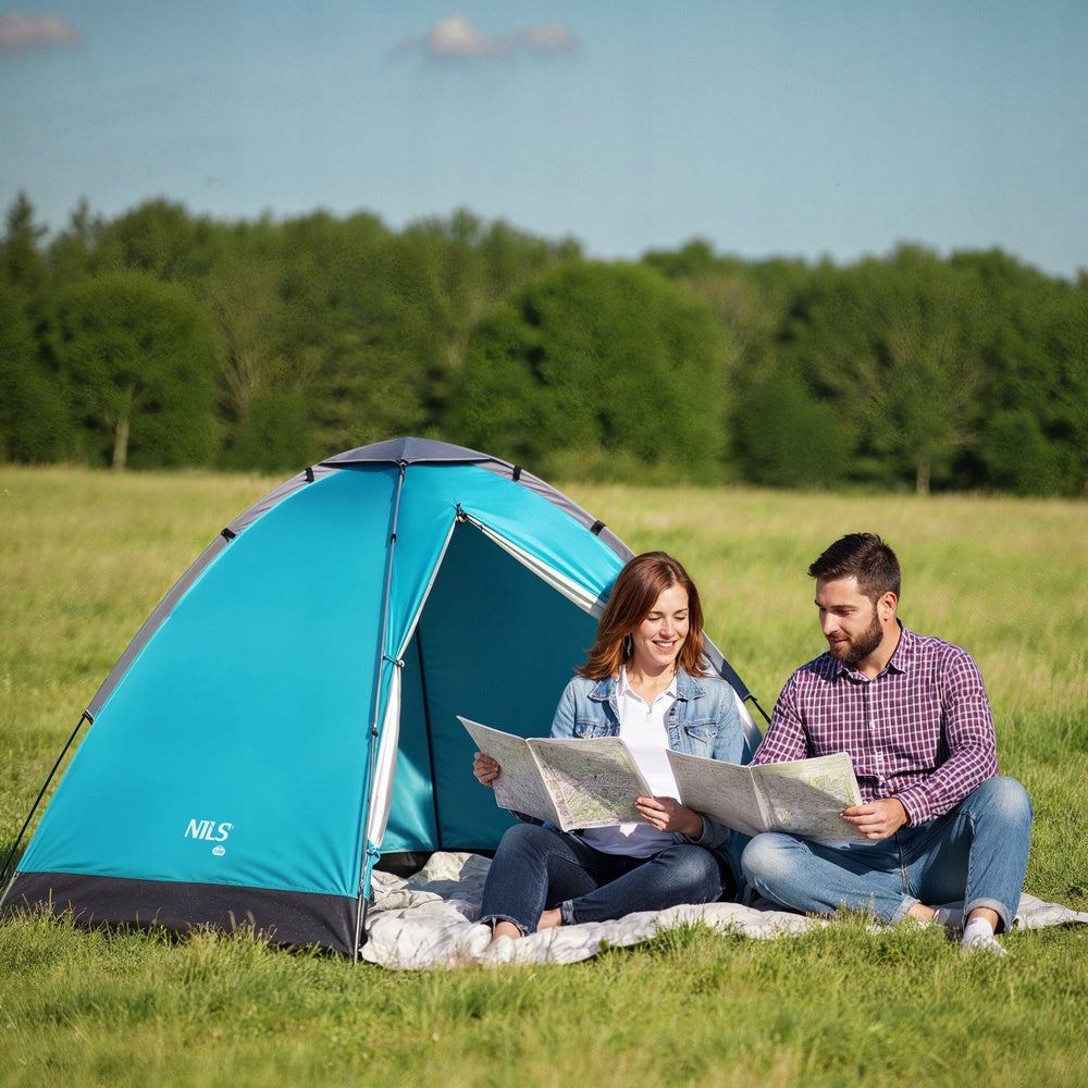 CAMPING TENT TWO-PERSON WATERPROOF NILS CAMP Manufacturer code 15-04-065