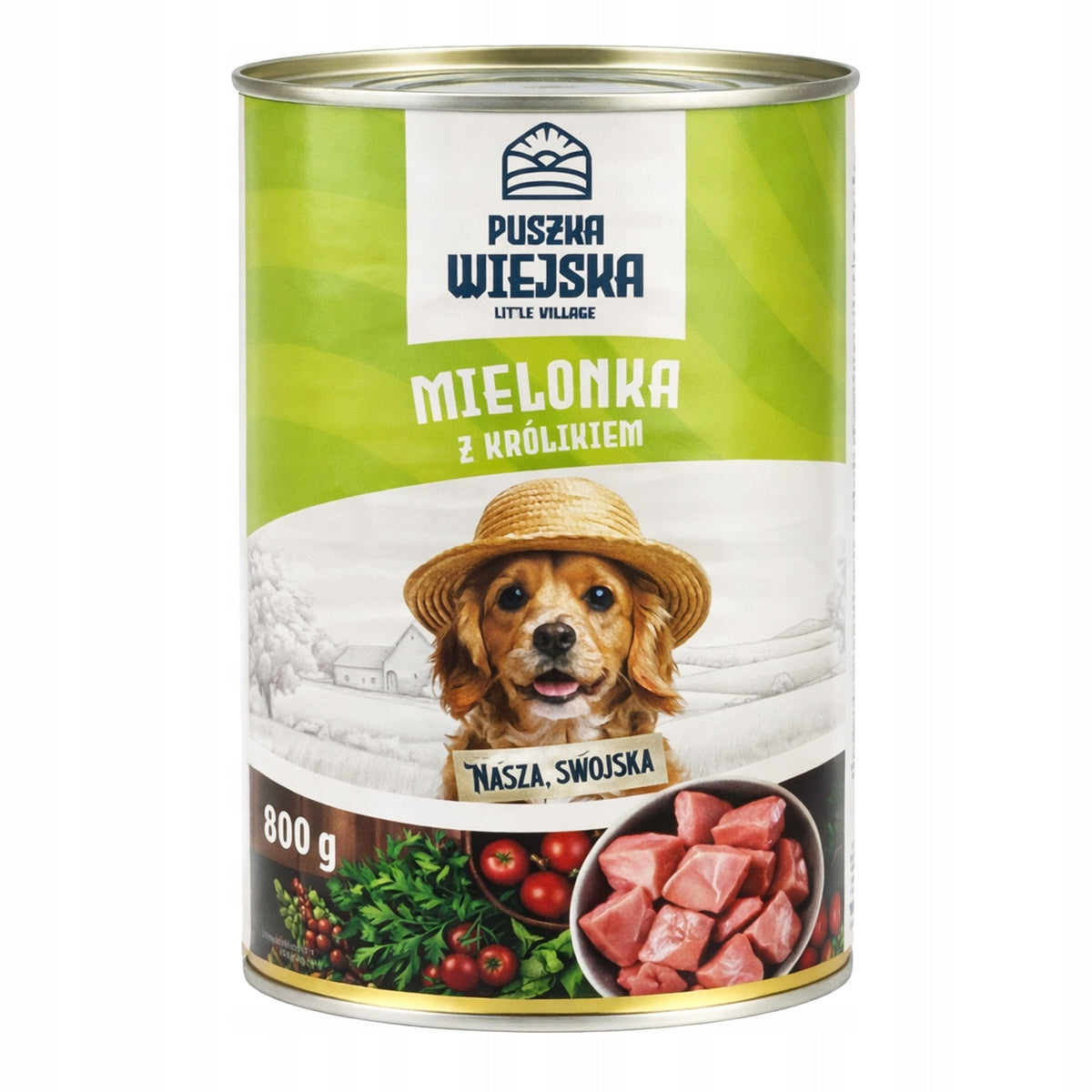 CAN COUNTRY Wet Dog Food Rabbit Can 800g Ground Pate Trade name other