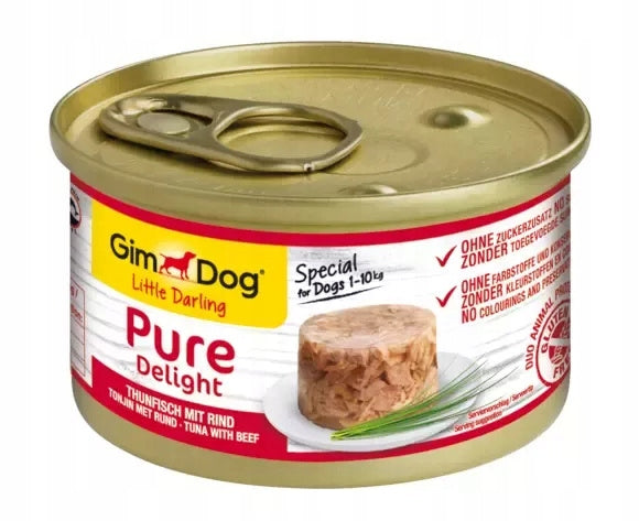 CAN OF GIMDOG Pure Deli - MIX OF 6 FLAVORS Brand Gimdog