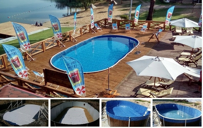 CANADIAN POOL 9,1x4,6x1,22!!! Z1 Product width 460 cm