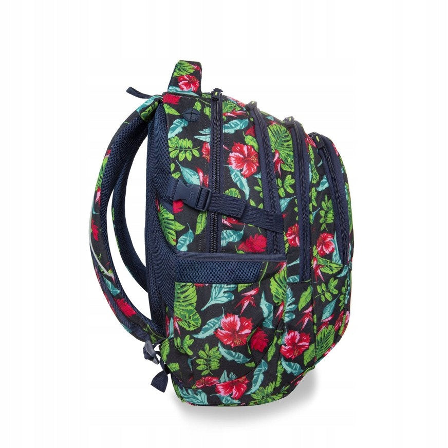 CANDY JUNGLE COOLPACK YOUTH SCHOOL BACKPACK for girl, monstera Manufacturer code B02016