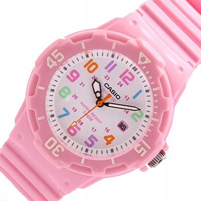 CANDY WATCH CASIO LRW-200H-4B2V FOR GIRLS, SWIMMING PINK Brand CASIO