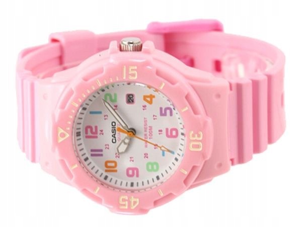 CANDY WATCH CASIO LRW-200H-4B2V FOR GIRLS, SWIMMING PINK