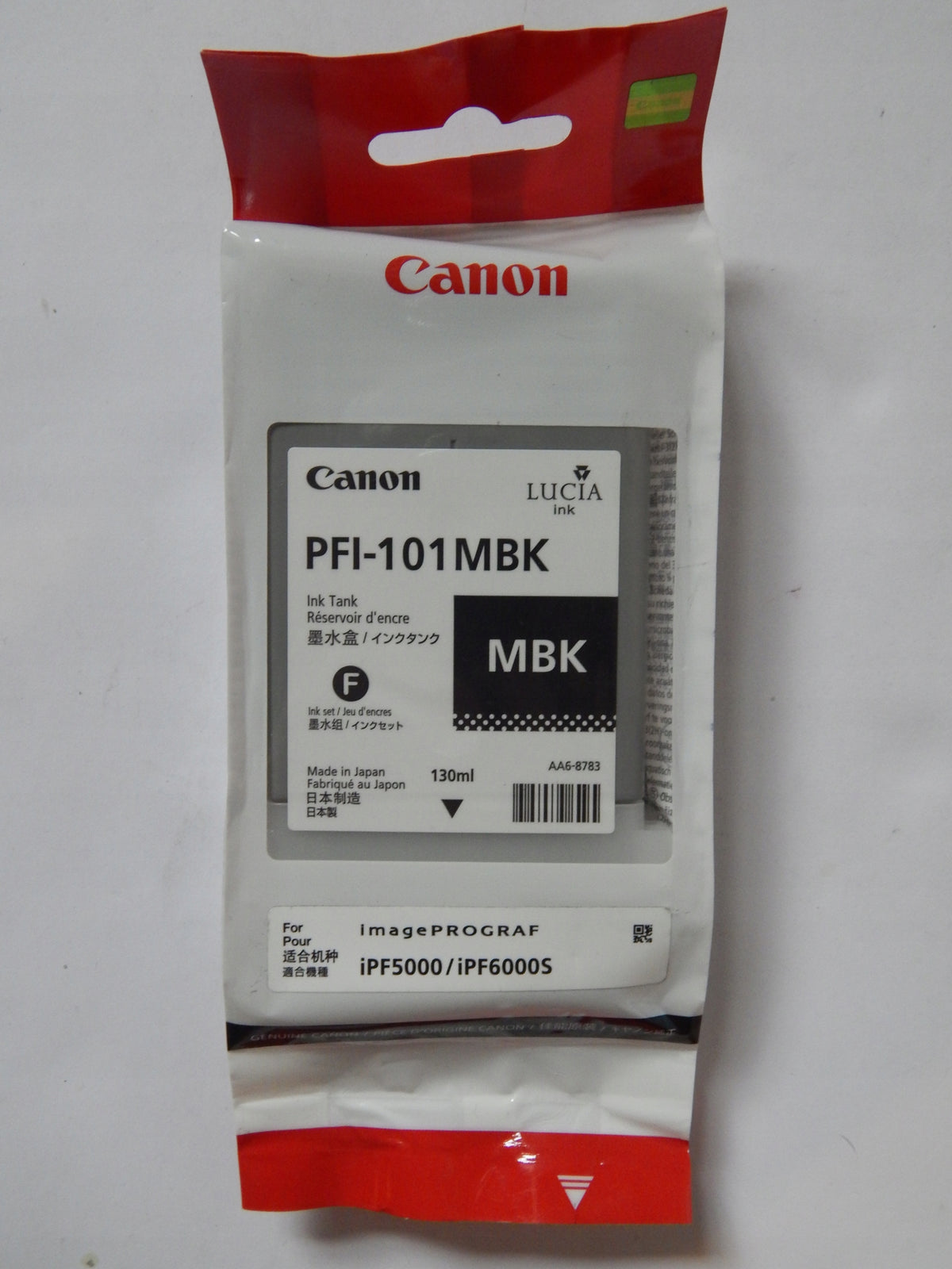 CANON PFI-101MBK Ink iPF5000 0882B001 Matte black (matte black)