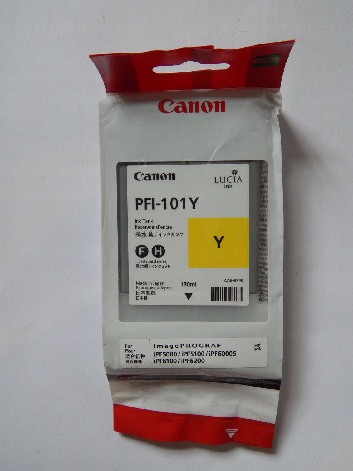 CANON PFI-101Y yellow iPF5000 ink