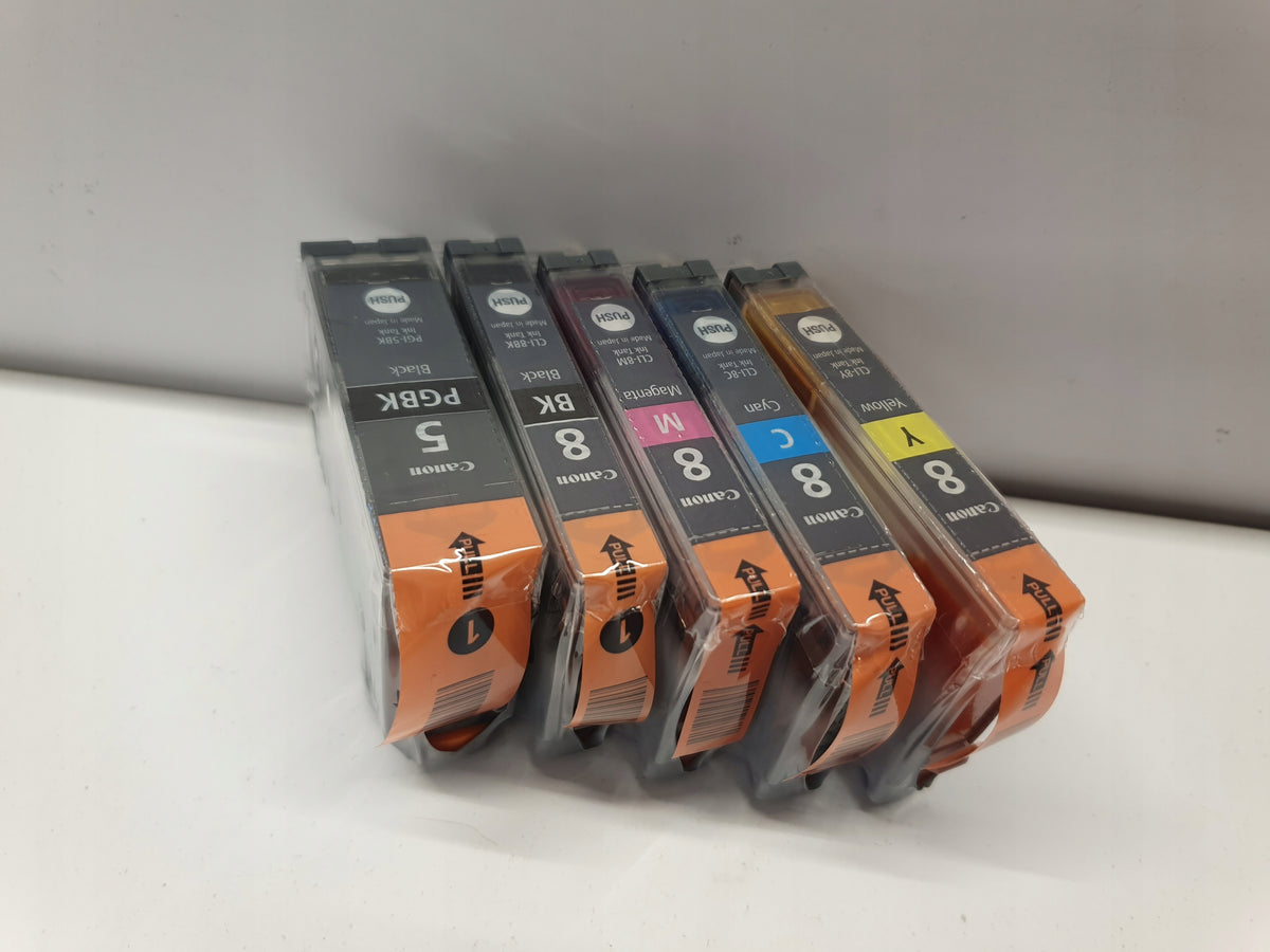 CANON PGI5 CLI8 iP5200 MP520 PGI-5 CLI-8 5pcs Promo FV Manufacturer code pgi5 cli8