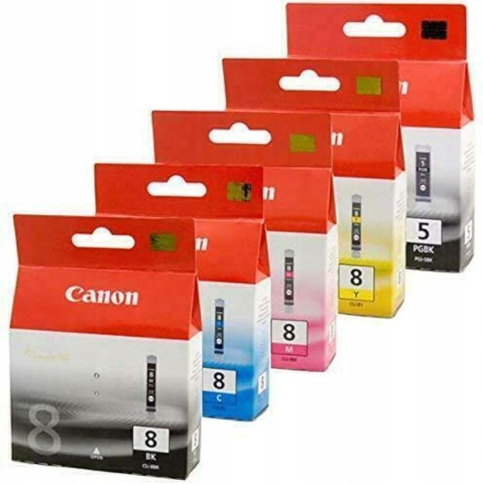 CANON PGI5 CLI8 iP5200 MP520 PGI-5 CLI-8 5pcs Promo FV