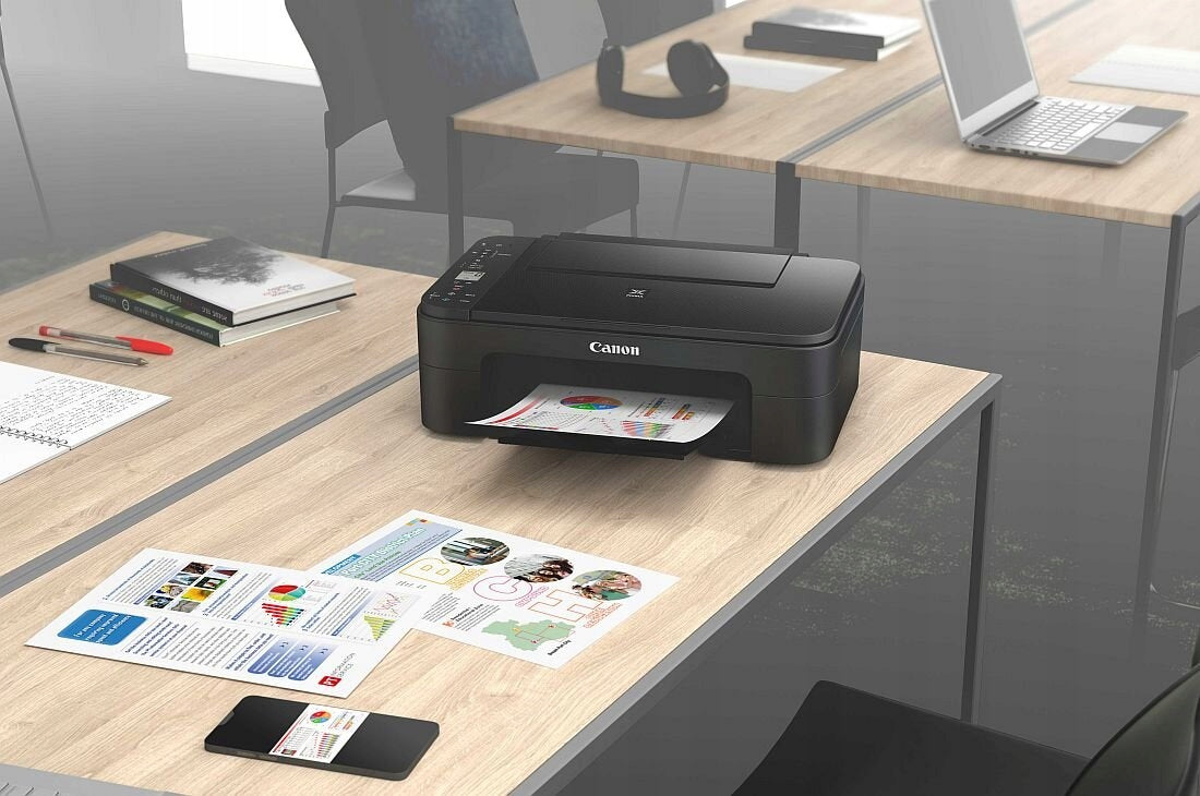 CANON PIXMA PRINTER 3IN1 WIFI DUAL BAND SCANNER COLOR + INKS Brand Canon