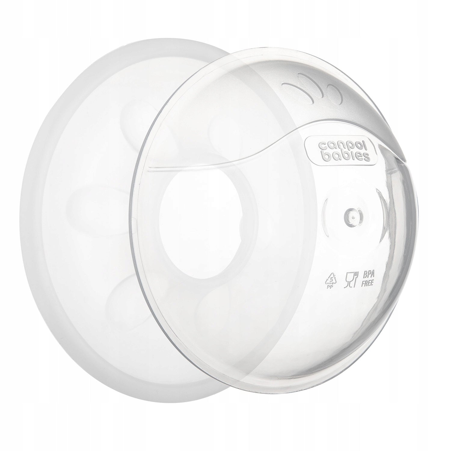 CANPOL BABIES Milk collectors lactation shells 2 pcs. up to 50ml food Color transparent