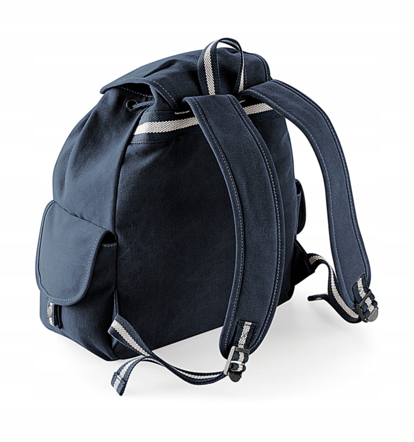 CANVAS BACKPACK VINTAGE CANVAS QUADRA VINTAGE OXFORD NAVY Brand no brand