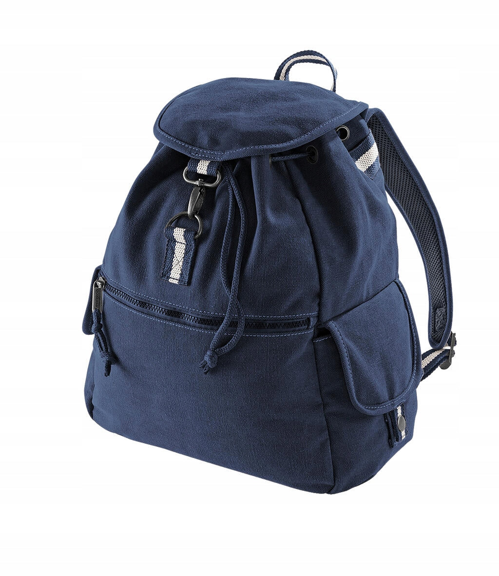 CANVAS BACKPACK VINTAGE CANVAS QUADRA VINTAGE OXFORD NAVY