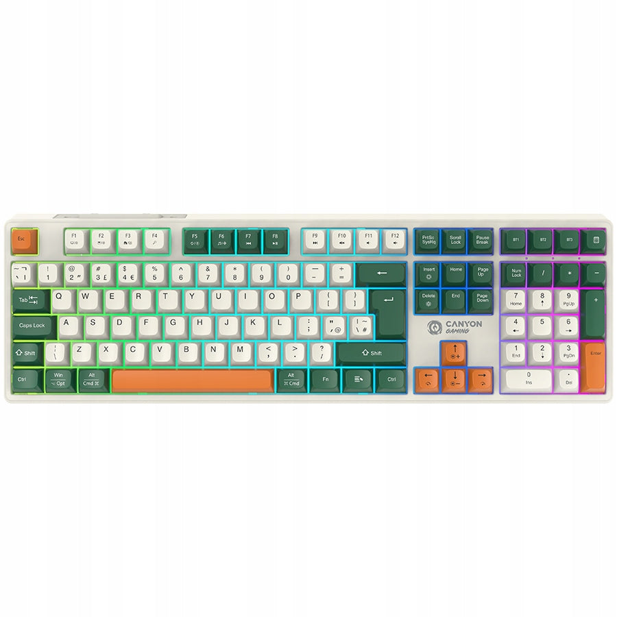 CANYON Gaming Keyboard Wireless Shadder GKW-11 Mech RGB UK/US